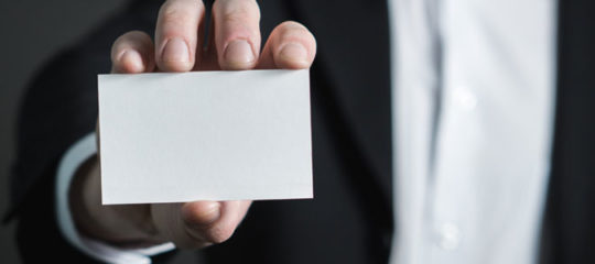 Meilleur format pour une carte de visite